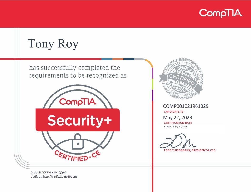 Certificate Image